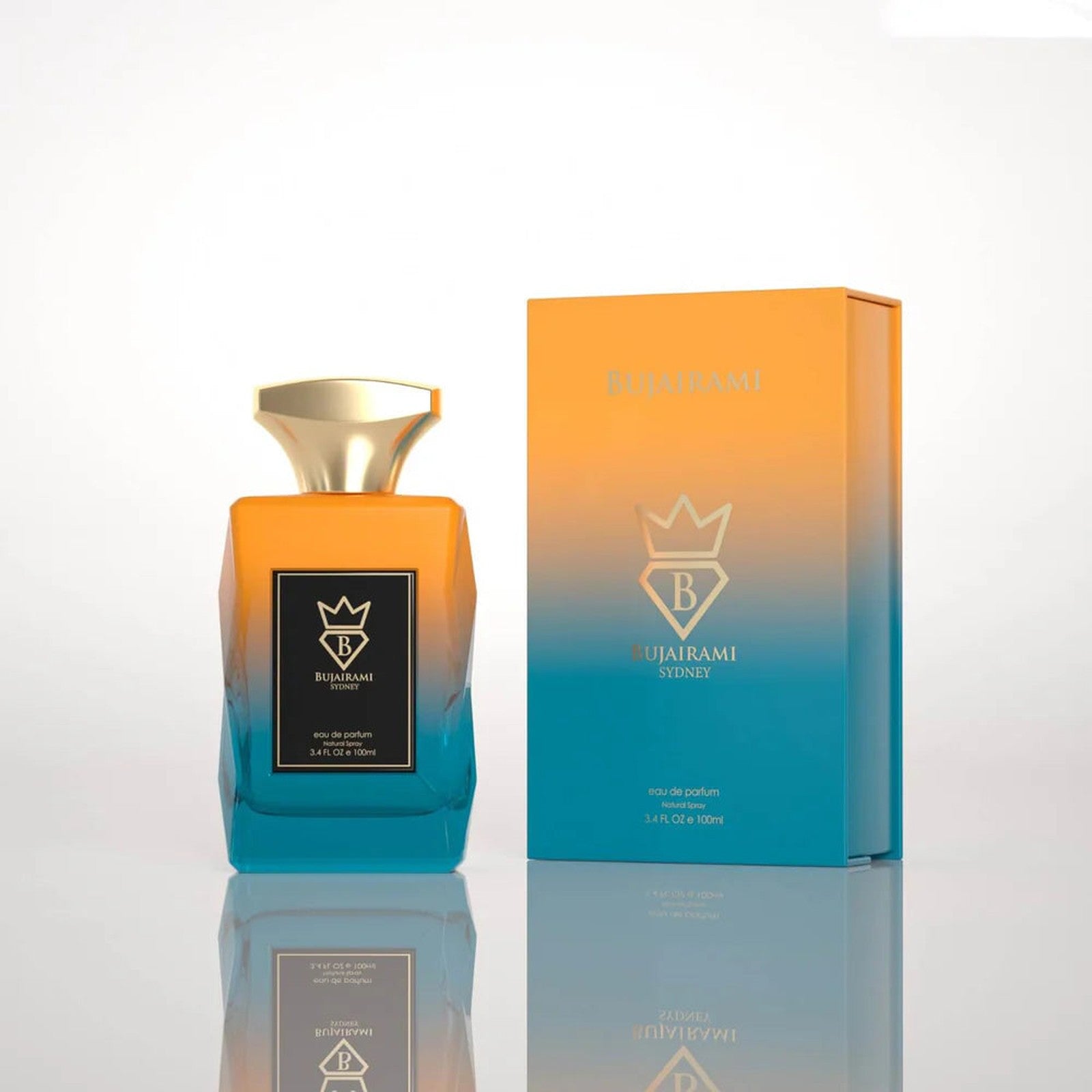 Bujairami Halo 100ml Eau de Parfum — benzoin, vanilla and amber unisex fragrance, image 3