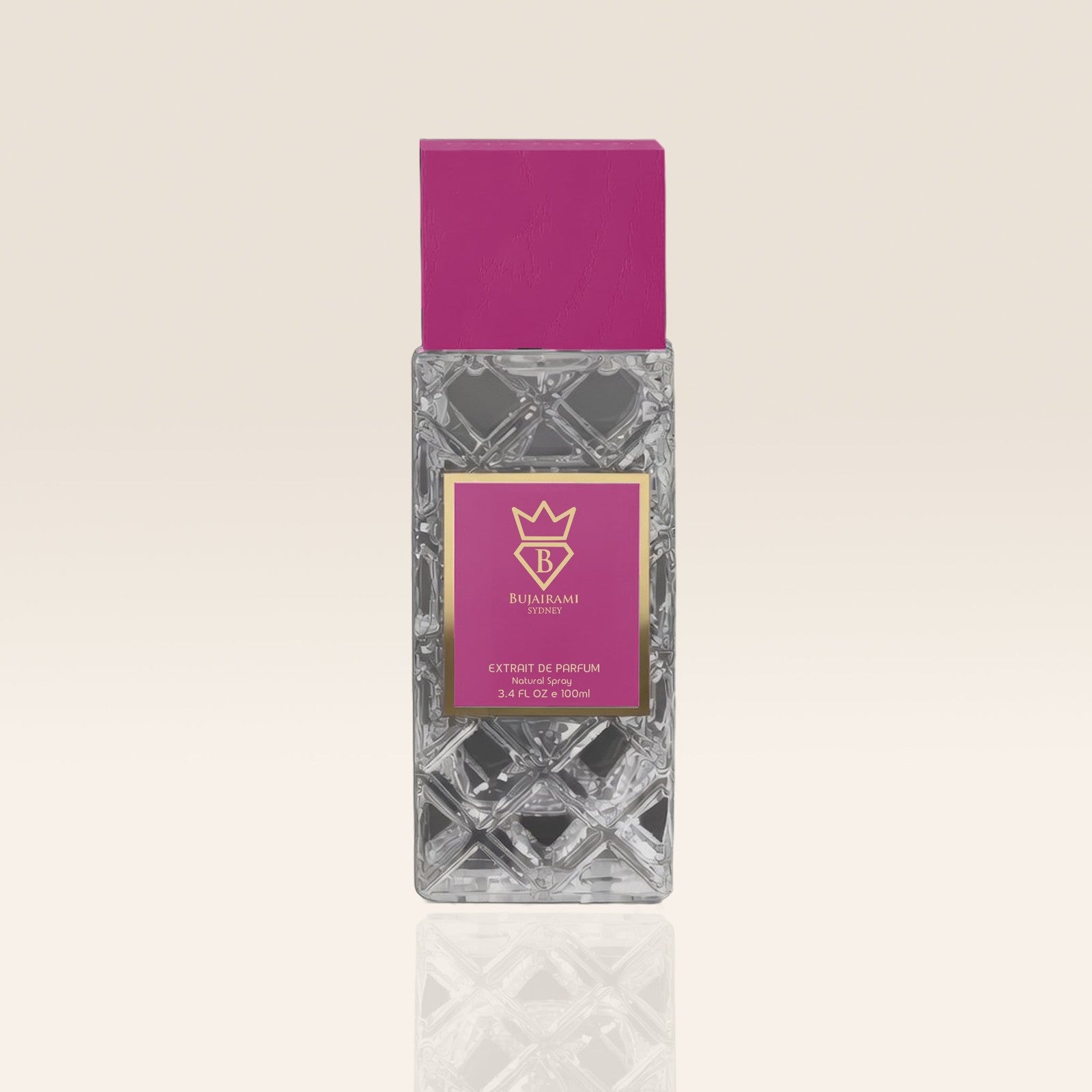 Bujairami Too Damn Good 100ml Extrait de Parfum — blackcurrant, praline and vetiver unisex fragrance