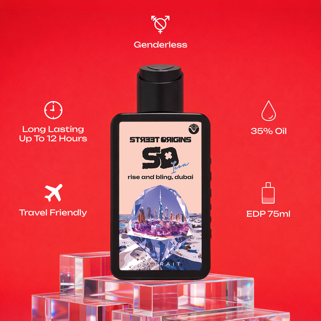Street Origins Rise & Bling Dubai 75ml Extrait de Parfum