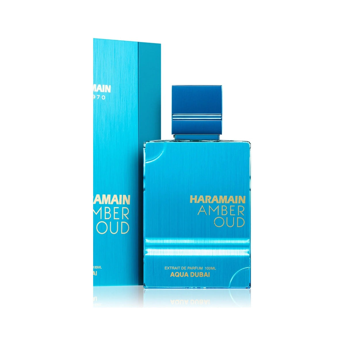 Al Haramain Amber Oud Aqua Dubai 100ml Extrait de Parfum — green bergamot, pineapple and amber unisex fragrance