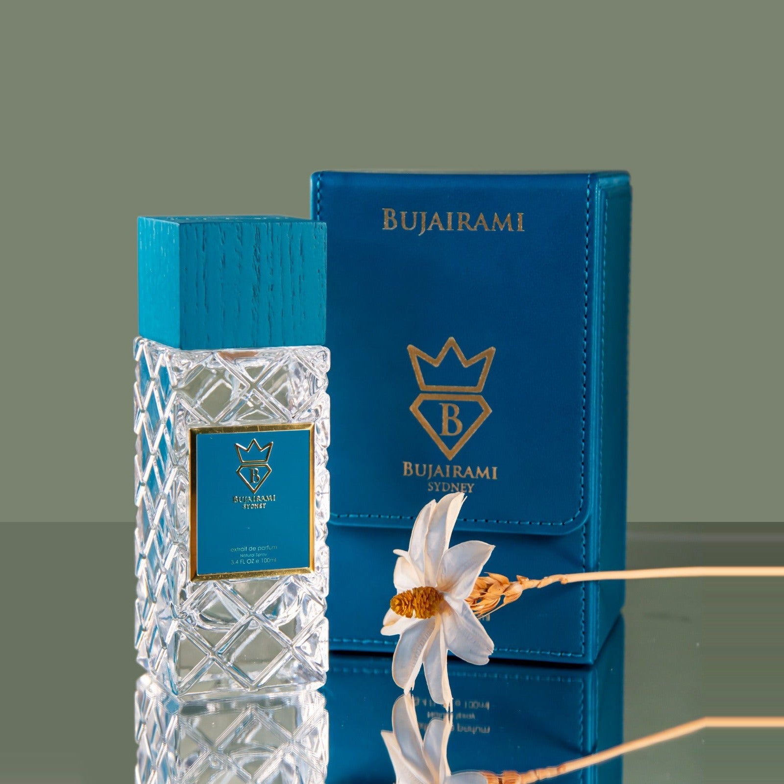 Bujairami Hectic 100ml Extrait de Parfum — bergamot, ginger and black tea unisex fragrance