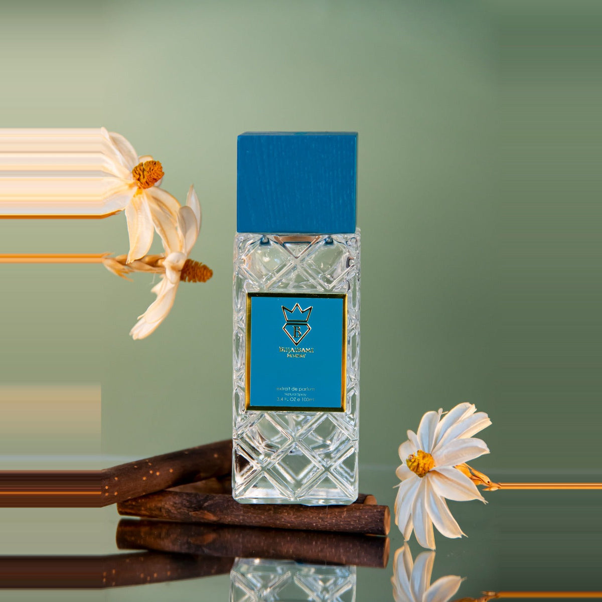 Bujairami Hectic 100ml Extrait de Parfum — bergamot, ginger and black tea unisex fragrance, image 2