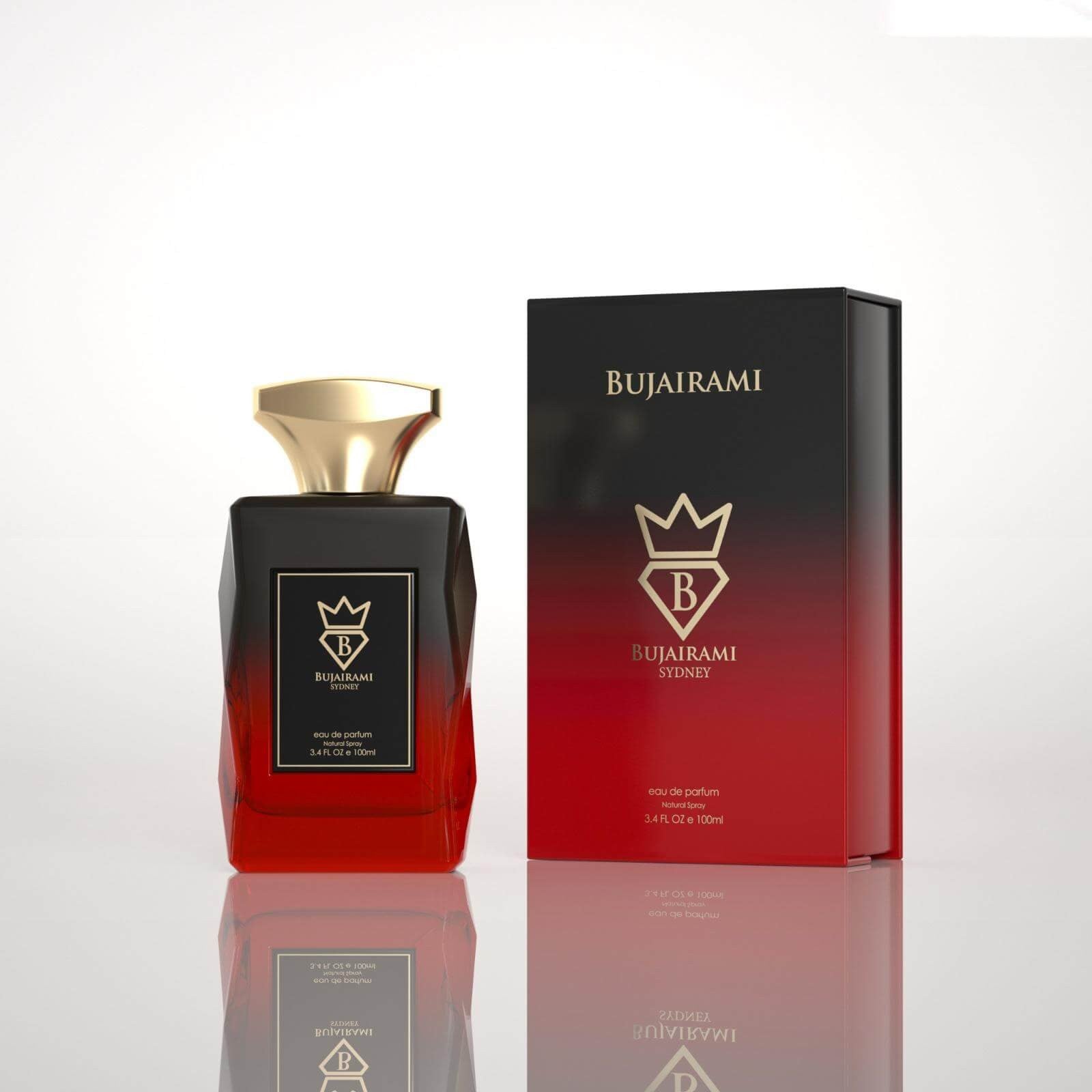 Bujairami Madness 100ml Eau de Parfum — oud, incense and raspberry unisex fragrance, image 2