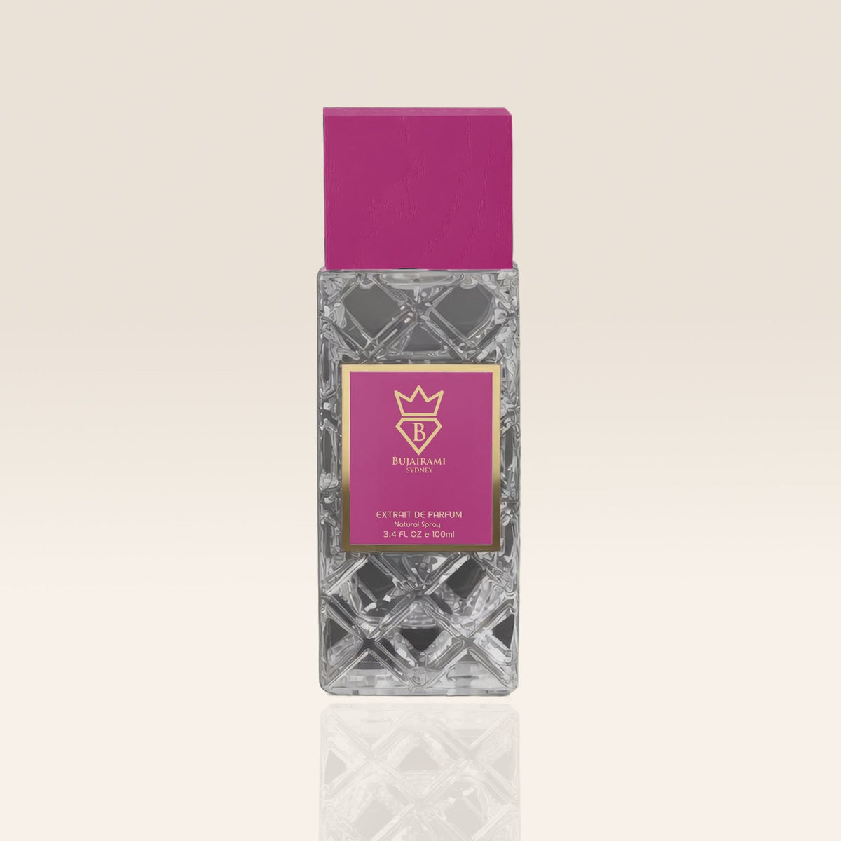 Bujairami Too Damn Good 100ml Extrait de Parfum — blackcurrant, praline and vetiver unisex fragrance